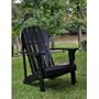 Shine Company 4615BK Captiva Adirondack Chair
