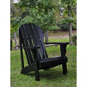Shine Company 4615BK Captiva Adirondack Chair