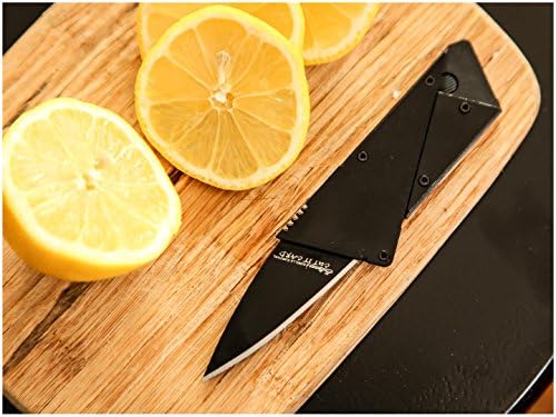 Credit Card Sized Folding Wallet Knife- This Is the Perfect Pocket or Survival Tool, and It Looks Great with Durable, Polished Stainless Steel. It's Cool, Portable, Practical, and Lightweight with a 100% Lifetime Guarantee. We Know You'll Love It!!