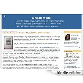 A Kindle World Blog