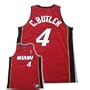 Nike Miami Heat #4 Caron Butler Red Swingman Jersey