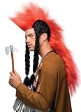 American Indian Mohawk Wig with Braids