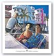 Cruising in Miami by Didier Lourenco 24"x24" Art Print Poster