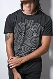 Obey - Men's OBEY LP TYPE VINTAGE HEATHER TEE (BLACK)