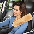 Sheepskin Seat Belt Covers