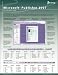 Microsoft Publisher 2007 Quick Reference Card - Handy Durable Tri-Fold MS Publisher 2007 Tip and Tricks Guide. 6 Total Pages. Stores Easily. Ultimate Reference for Shortcuts, Tips and Cheats for MS Publisher 2007. (Software Quick Reference Cards)