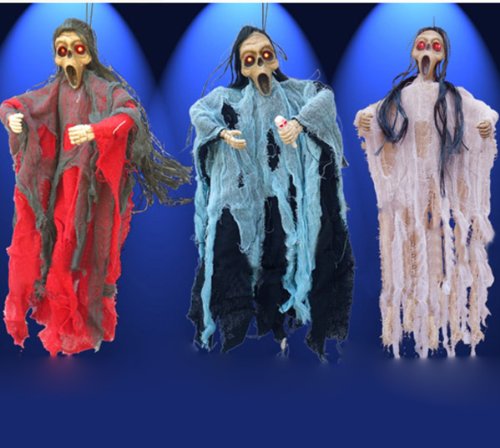 Halloween Scary Horror Decoration With Light Up Flagshing Eyes Prop Decoration halloween decor