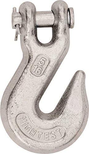 THE MIBRO GROUP 115840 2466431 Series Clevis Grab Hook, 5/16"
