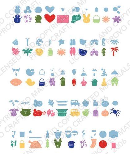 Cricut Shapes Cartridge: Doodle Charms