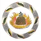 Christmas Pudding Pack of 10 Christmas Cards (Square)||EVAEX||RF10F