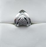 18k White Gold and Diamond SALAVETTI Ring