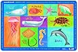 Crocodile Creek - Sea Animals Placemat (2833-1)