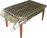 Square Tablecloth Organza Silk Dining Room Accessories 42 x 43 inches (btc059)