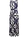 Aphratti Women's Bohemian Sleeveless V Neck Wrap Front Maxi Long Dress