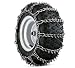 Husqvarna 954050201 Snow Thrower Tire Chains Pair, 20-Inch by 10-Inch by 8-Inch