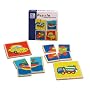 Happy People 60309 - 1st Puzzle aus Holz mit verschiedenen Motiven, 16 Teile, 4 verschiedene Puzzle, circa 9,5 cm