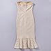 Alice & Elmer Women's Rayon Mermaid Bodycon Strapless Knee Length Bandage Club Party Dress