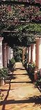 Brewster Wallcovering 2-1031 Capri 2 part Door Mural 3' 2