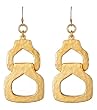 Kenneth Jay Lane - Gold Link Drop Earring
