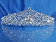 Bridal Wedding Tiara Crown With Crystal Flowers 91756