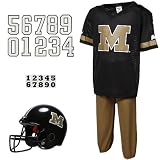 Franklin Sports NCAA Missouri Tigers Deluxe Youth Team Uniform Set, Small