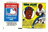 1979 Topps Test Issue Uncut Comic Wrapper Vida Blue