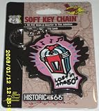Lost in the 50's Nostalgic Editions Historic Old 66 Soft Key Chain