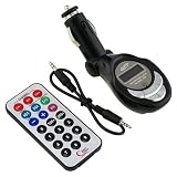 eForCity Car FM transmitter Compatible with MP3 Player iPod&reg; USB SD MMC Slot