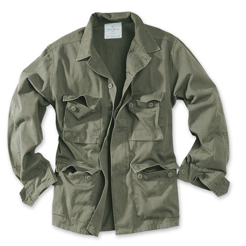 Surplus BDU JACKET washed oliv, M