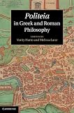 Politeia in Greek and Roman Philosophy