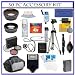 30 PC Ultimate Super Savings Deluxe Willoughby's Accessory Kit, Included Flash, Lenses, Filters, Accessories. The Sony Alpha DSLR-A200, DSLR-A300, DSLR-A350, Digital SLR Cameras Which Have Any Of These (18-70mm, 18-55mm, 75-300mm, 55-200mm, 50mm, 100mm) Sony Lenses