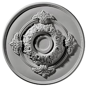 13 3 4OD Monique Ceiling Medallion by 