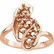 14K Rose Gold Mother's Ring - 6 Gemstone -- YOU CHOOSE THE COLORS!