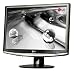 LG Electronics W2452TX-PF 24 Zoll Widescreen TFT Monitor DVI-D / VGA (Kontrastverh�ltnis 10.000:1, Reaktionszeit 5ms) schwarz