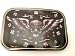 Wicked Metal Belt Buckle Tattoo Winged Skull Vivid Tattoo Art Belt Buckle