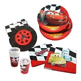 from Amscan 10 Paper Plates 22cm - Cars Model 1804
