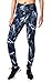 Neonysweets Womens Printed Yoga Pants Active Workout Leggings Stretch Tights S