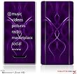 Zune HD Skin - Abstract 01 Purple by WraptorSkinz