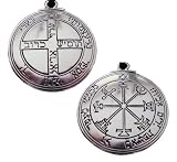 Pewter Talisman of Jupiter Planetary Pendant Magical Amulet Wicca Wiccan Necklace Pagan Jewelry