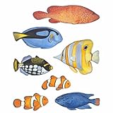 Instant Murals 7 Under The Sea Wall Transfer Stickers - Tropical Fish