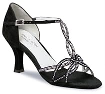 Tanzschuhe f&uuml;r Damen 919-60 - schwarz
