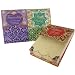 Friendship, Faith, Love Assorted Sayings Set of 3 Gold Foil Embellished Pocket Note Pads