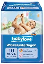 Babylove Wickelunterlagen, 2er Pack (2 x 10 Stück)