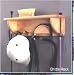 Wooden Bridle and Whip Rack
