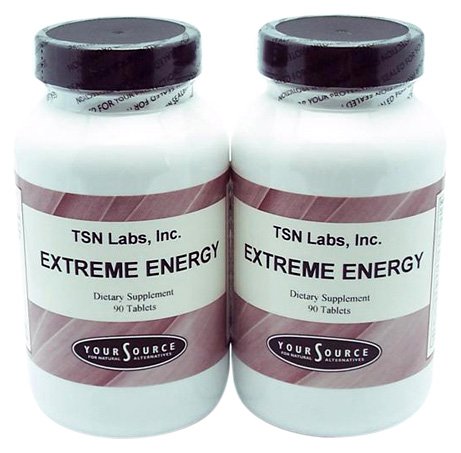 TSN Extreme Energy, 90 Tablets (Pack of 2) by TSN