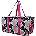 Sea Turtle Anchor Print NGIL Large Canvas Utility Tote Bag