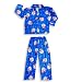 Bellepointe - Boys Snowman Pajamas, Blue