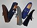 Santimon - Men's Casual Comfort Genuine Nubuck Leather Running Outdoor low Boat Shoes Moccasin Slipper loafers
