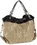 Street Level 77727 Crocodile-Embossed Tote,Green,one size