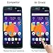 Mr.Shield for Alcatel OneTouch Idol 3 (4.7 Inch) [Tempered Glass] Screen Protector [0.3mm Ultra Thin 9H Hardness 2.5D Round Edge] with Lifetime Replacement